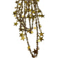 Vintage JACK SMILE Moon & Stars DANGLE 8” BROOCH PIN Signed RHINESTONE / CHAIN